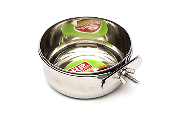 10 Oz.KE-3291C 6 Adet Flip Vida Çelik Kuş Yemliği 10 Oz.KE-3291C 6 Adet Flip Vida Çelik Kuş Yemliği