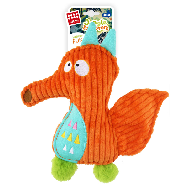 4113 Orman Kaşifi Kurt - Sesli Köpek Oyuncağı