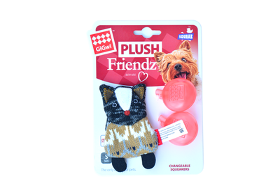 GiGwi - 6217 Plush Friendz Sesli Baykuş Gri Kahve Peluş GiGwi - 6217 Plush Friendz Sesli Baykuş Gri Kahve Peluş