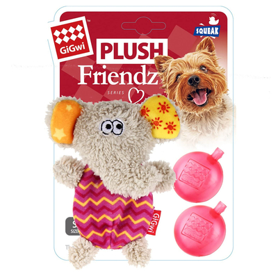 GiGwi - 6227 Plush Friendz Sesli Peluş Fil Oyuncak GiGwi - 6227 Plush Friendz Sesli Peluş Fil Oyuncak