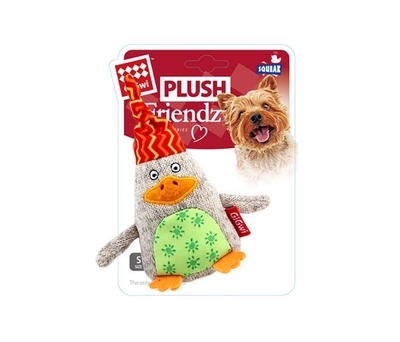 GiGwi - 6230 Plush Friendz Öten Ördek Peluş Köpek Oyuncagı GiGwi - 6230 Plush Friendz Öten Ördek Peluş Köpek Oyuncagı