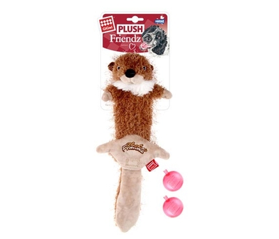 GiGwi - 6303 Plush Friendz Sesli Sincap Peluş Köpek Oyunca GiGwi - 6303 Plush Friendz Sesli Sincap Peluş Köpek Oyunca