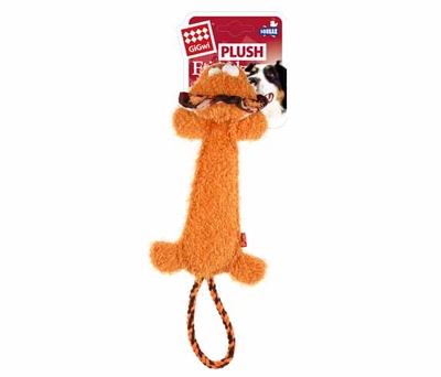 GiGwi - 6315 Plush Friendz Dayanıklı Diş İpi Aslan GiGwi - 6315 Plush Friendz Dayanıklı Diş İpi Aslan