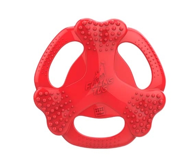 GiGwi - 6322 Flying Tug Kırmızı Köpek Frizbi Kemik Şekil GiGwi - 6322 Flying Tug Kırmızı Köpek Frizbi Kemik Şekil