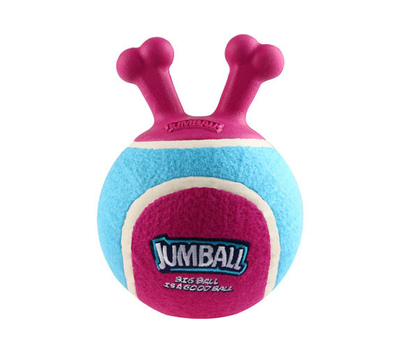 GiGwi - 6330 Jumball Tenis Topu Tutmalı Bordo-Mavi GiGwi - 6330 Jumball Tenis Topu Tutmalı Bordo-Mavi