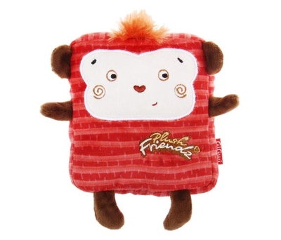GiGwi - 6416 Plush Friendz Kare Maymun Sesli Oyuncak GiGwi - 6416 Plush Friendz Kare Maymun Sesli Oyuncak