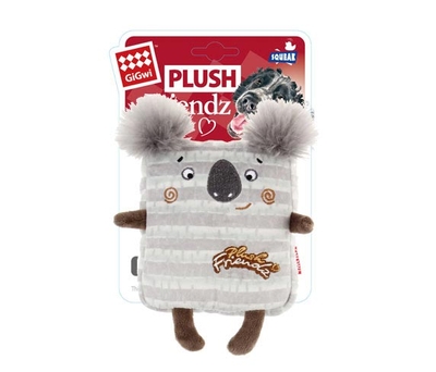 GiGwi - 6417 Plush Friendz Kare Koala Sesli Oyuncak GiGwi - 6417 Plush Friendz Kare Koala Sesli Oyuncak