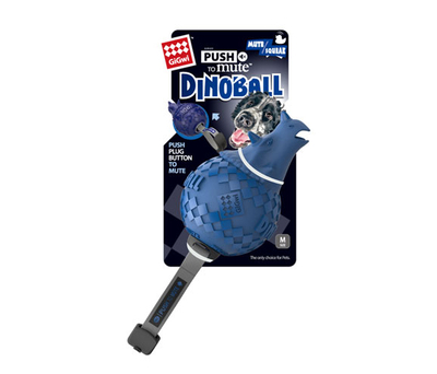 GiGwi - 6459 Dinoball Açık Mavi Dinazor Sesli Oyuncak GiGwi - 6459 Dinoball Açık Mavi Dinazor Sesli Oyuncak