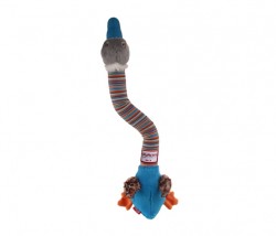 6631 Plush Friendz Ördek Mavi Oyuncak Kemik Sesli - Thumbnail