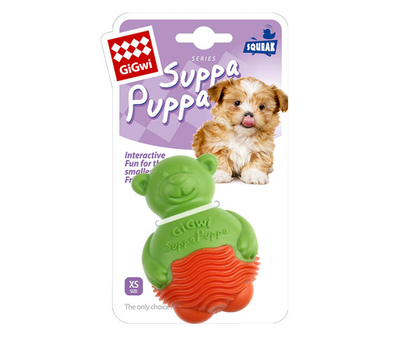 GiGwi - 6706 Suppa Puppa Ayı Yeşil Portakal GiGwi - 6706 Suppa Puppa Ayı Yeşil Portakal