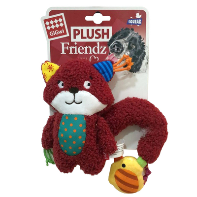 GiGwi - 6798 Plush Friendz Sesli Sincap Peluş Köpek Oyuncağı GiGwi - 6798 Plush Friendz Sesli Sincap Peluş Köpek Oyuncağı