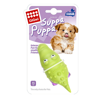 GiGwi - 6983 Suppa Puppa Timsah Diş Kaşıma Yeşil/Mor GiGwi - 6983 Suppa Puppa Timsah Diş Kaşıma Yeşil/Mor