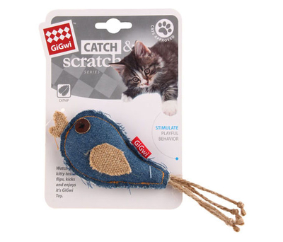 GiGwi - 7110 Catnipli Kot Kuş Kedi Oyuncagı GiGwi - 7110 Catnipli Kot Kuş Kedi Oyuncagı