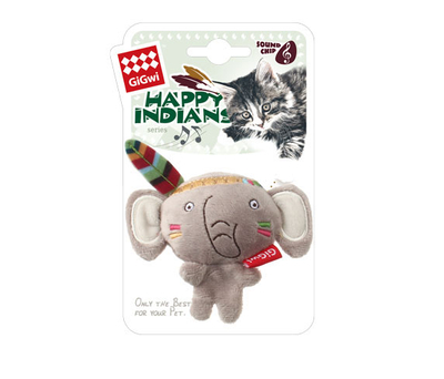 GiGwi - 7226 Melody Chaser Peluş Fil Sesli Oyuncak GiGwi - 7226 Melody Chaser Peluş Fil Sesli Oyuncak