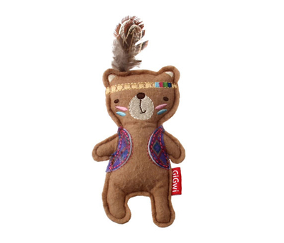 GiGwi - 7233 Catnipli Ayı Peluş Kedi Oyuncagı GiGwi - 7233 Catnipli Ayı Peluş Kedi Oyuncagı