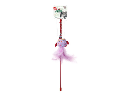 GiGwi - 7244 Peluş Tüylü Baykuş Oyuncaklı Kedi Oltası GiGwi - 7244 Peluş Tüylü Baykuş Oyuncaklı Kedi Oltası