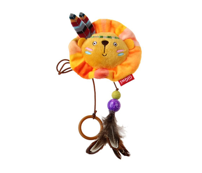 GiGwi - 7247 Peluş Tüylü Aslan Oyuncaklı Parmak Kedi Oltas GiGwi - 7247 Peluş Tüylü Aslan Oyuncaklı Parmak Kedi Oltas