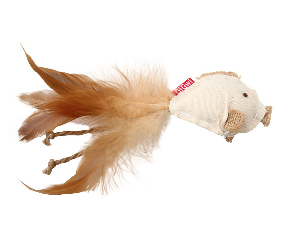 7284 Catnipli Balık Natural Kumaşlı Kedi Oyuncagı 7284 Catnipli Balık Natural Kumaşlı Kedi Oyuncagı