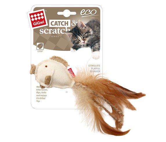 7284 Catnipli Balık Natural Kumaşlı Kedi Oyuncagı 7284 Catnipli Balık Natural Kumaşlı Kedi Oyuncagı