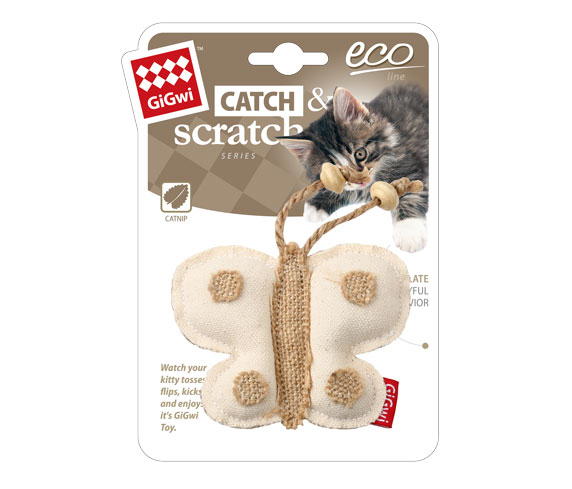 7286 Catnipli Kelebek Natural Kumaşlı Kedi Oyuncag 7286 Catnipli Kelebek Natural Kumaşlı Kedi Oyuncag