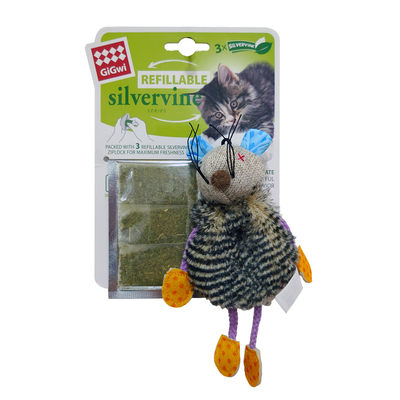 GiGwi - 7516 Catnipli (Doldurulabilir) Fare Kedi Oyuncağı GiGwi - 7516 Catnipli (Doldurulabilir) Fare Kedi Oyuncağı