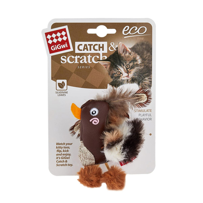 GiGwi - 7527 Catch&Scratch Ördek Kedi Oyuncağı GiGwi - 7527 Catch&Scratch Ördek Kedi Oyuncağı