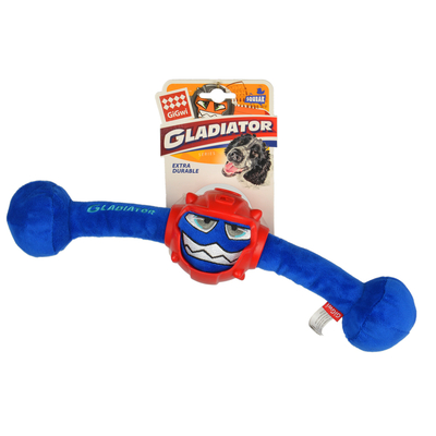 GiGwi - 8041 Sesli Gladiatör Peluş Oyuncak Mavi Medium GiGwi - 8041 Sesli Gladiatör Peluş Oyuncak Mavi Medium