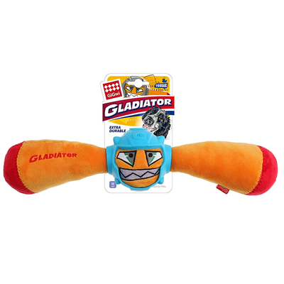 GiGwi - 8042 Sesli Gladiatör Peluş Oyuncak Sarı Medium GiGwi - 8042 Sesli Gladiatör Peluş Oyuncak Sarı Medium