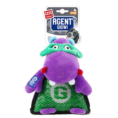 GiGwi - 8101 Sesli Peluş Hipopotam Köpek Oyuncağı GiGwi - 8101 Sesli Peluş Hipopotam Köpek Oyuncağı