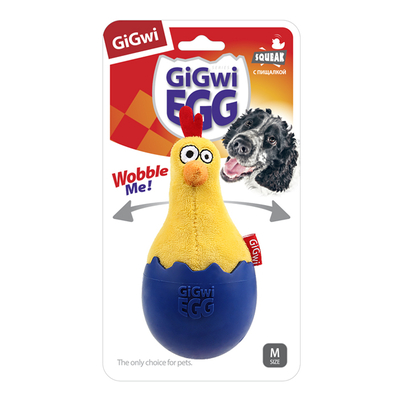 GiGwi - 8130 Sesli Peluş Horoz Hacı Yatmaz Köpek Oyuncağı GiGwi - 8130 Sesli Peluş Horoz Hacı Yatmaz Köpek Oyuncağı