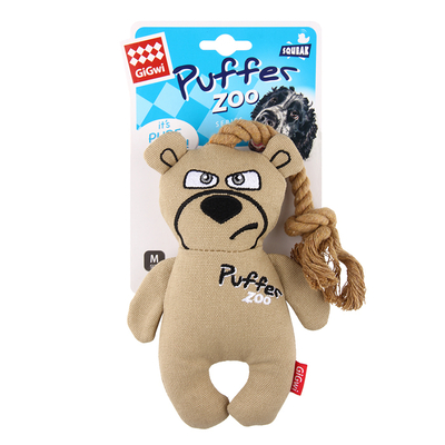 GiGwi - 8190 İpli Peluş Ayı Diş Kaşıma Oyuncağı GiGwi - 8190 İpli Peluş Ayı Diş Kaşıma Oyuncağı