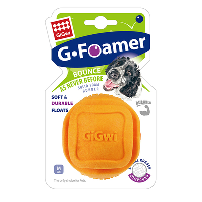 GiGwi - 8210 Kauçuk Diş Kaşıma Topu Turuncu GiGwi - 8210 Kauçuk Diş Kaşıma Topu Turuncu