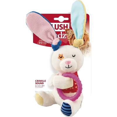 GiGwi - 8566 Plush Friendz Sesli Tavşan Peluş Çiğneme Halkalı Köpek Oyuncağı GiGwi - 8566 Plush Friendz Sesli Tavşan Peluş Çiğneme Halkalı Köpek Oyuncağı