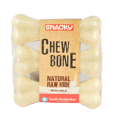 Snacky - Beyaz Çiğneme Kemiği 10 cm 30 gr 3 Ad.10'lu Kutu Snacky - Beyaz Çiğneme Kemiği 10 cm 30 gr 3 Ad.10'lu Kutu