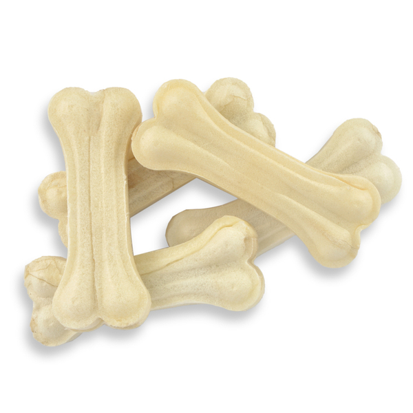 Beyaz Çiğneme Kemiği 7,5 cm 25 gr 5 Ad.10'lu Kutu Beyaz Çiğneme Kemiği 7,5 cm 25 gr 5 Ad.10'lu Kutu