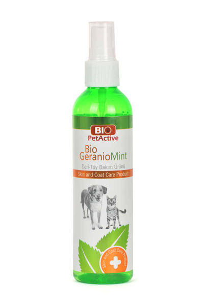 Bio PetActive Bio GeranioMint Deri-Tüy Bak. 100 ml Bio PetActive Bio GeranioMint Deri-Tüy Bak. 100 ml