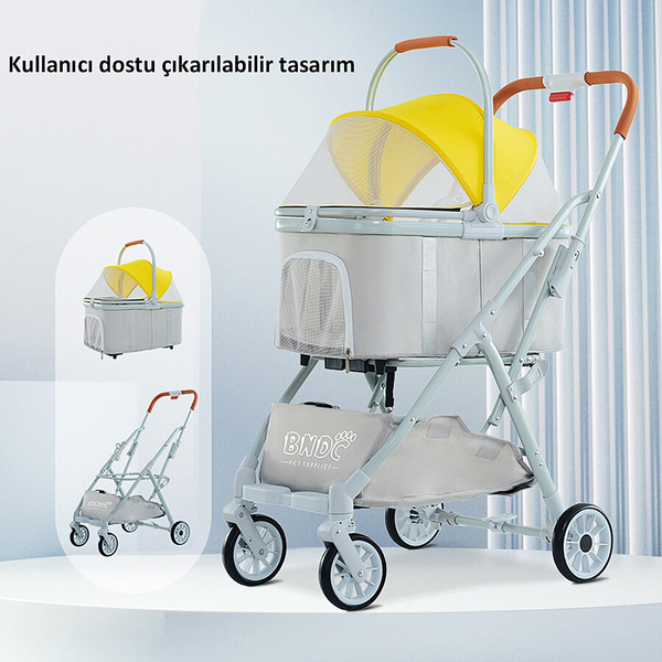 Bndc-105 Pet Arabası Pembe