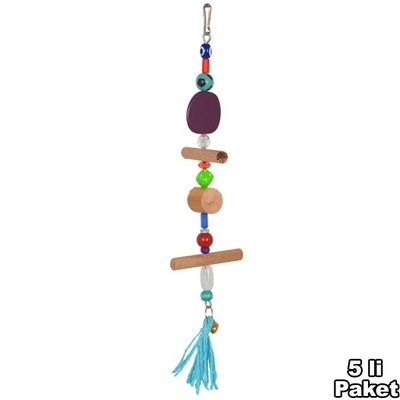 Fit Fly - Boncuklu Ahşap Çubuk 5'li Fit Fly - Boncuklu Ahşap Çubuk 5'li