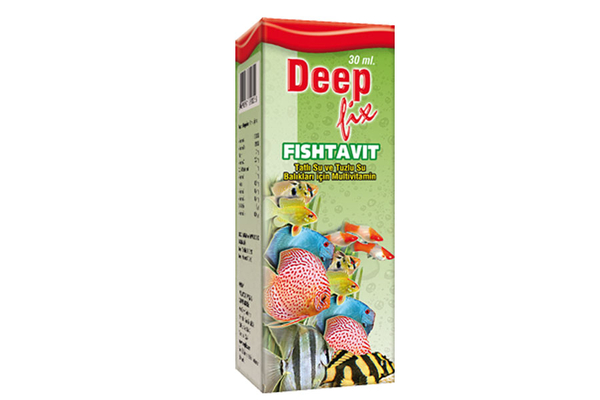 DeepFix Balık Vitamini 30 ml Fishtavit-12 Adet DeepFix Balık Vitamini 30 ml Fishtavit-12 Adet