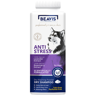 Beavis - Dog Anti-Stress Dry Shampoo 150 gr Beavis - Dog Anti-Stress Dry Shampoo 150 gr