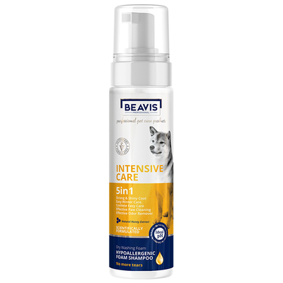 Beavis - Dog Intensive Care 5 in 1 Foam Shampoo 200 ml Beavis - Dog Intensive Care 5 in 1 Foam Shampoo 200 ml