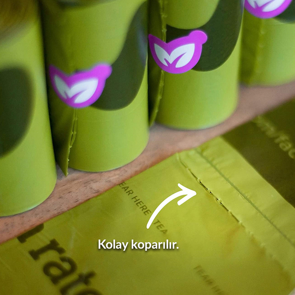 Earth Rated Dışkı Torbası Lavantalı 21 Rulo-315 Po Earth Rated Dışkı Torbası Lavantalı 21 Rulo-315 Po