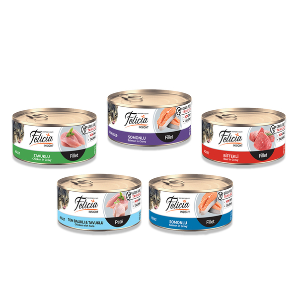 Felicia 85 gr Konserve Seti - HAZİRAN Felicia 85 gr Konserve Seti - HAZİRAN
