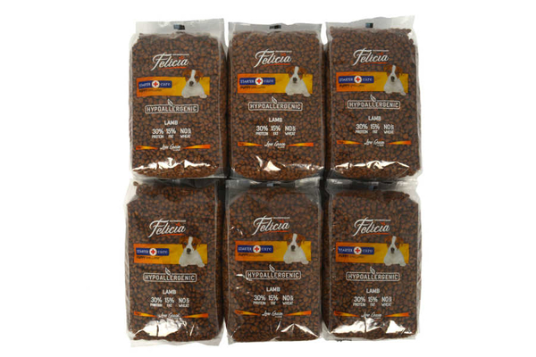 Felicia 12x1 Kg Kuzulu Az Tahıllı Small/Mini Yavru Köpek Maması HypoAllergenic Köpek Maması Felicia 12x1 Kg Kuzulu Az Tahıllı Small/Mini Yavru Köpek Maması HypoAllergenic Köpek Maması