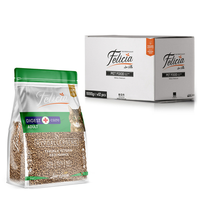 Felicia - Felicia 12x1 Kg Tavuklu Az Tahıllı Yetişkin Kedi Maması HypoAllergenic Kedi Maması Felicia - Felicia 12x1 Kg Tavuklu Az Tahıllı Yetişkin Kedi Maması HypoAllergenic Kedi Maması