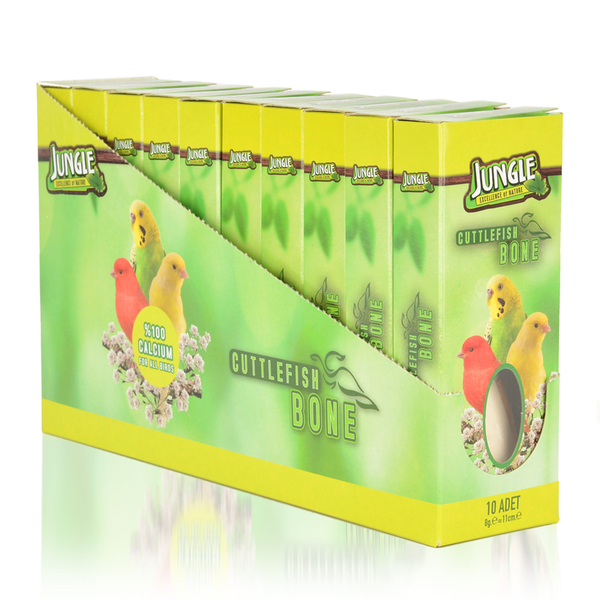 Jungle Kutu Mürekkep Bal.Kemiği 10'lu (Kalamar) Jungle Kutu Mürekkep Bal.Kemiği 10'lu (Kalamar)