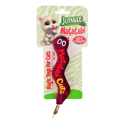 Jungle - Jungle Matatabi Cats Worm S 6 Adet Jungle - Jungle Matatabi Cats Worm S 6 Adet
