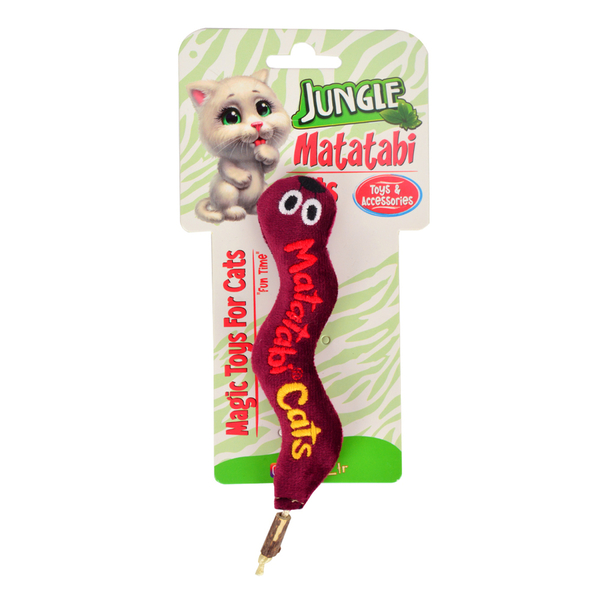 Jungle Matatabi Cats Worm S 6 Adet Jungle Matatabi Cats Worm S 6 Adet
