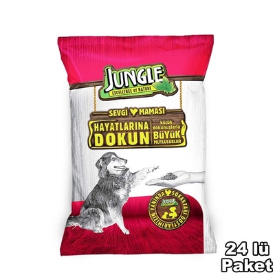 Jungle - Jungle Sevgi Maması Köpek 125 gr-24 Adet Jungle - Jungle Sevgi Maması Köpek 125 gr-24 Adet