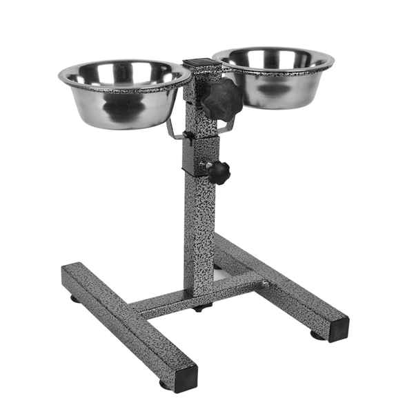 KE-3314A İkili Ayarlanır 470 ml Çelik Mama Kabı ve Standı KE-3314A İkili Ayarlanır 470 ml Çelik Mama Kabı ve Standı